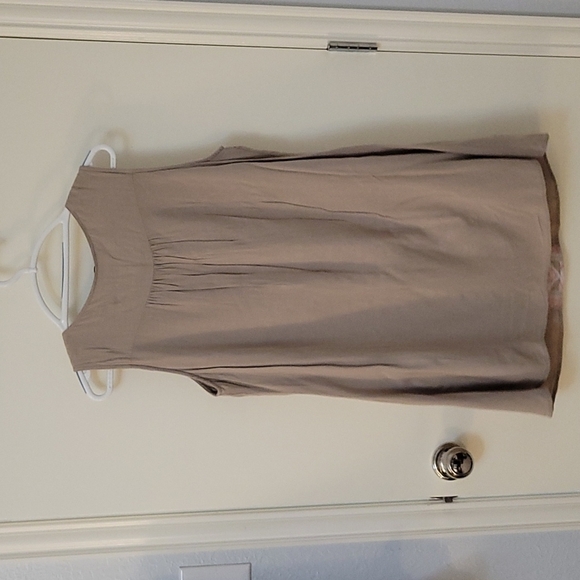 ANDREE BY UNIT Beige Mexican Embroidered Tank Trapeze Jumper Festival Dress - Picture 5 of 10